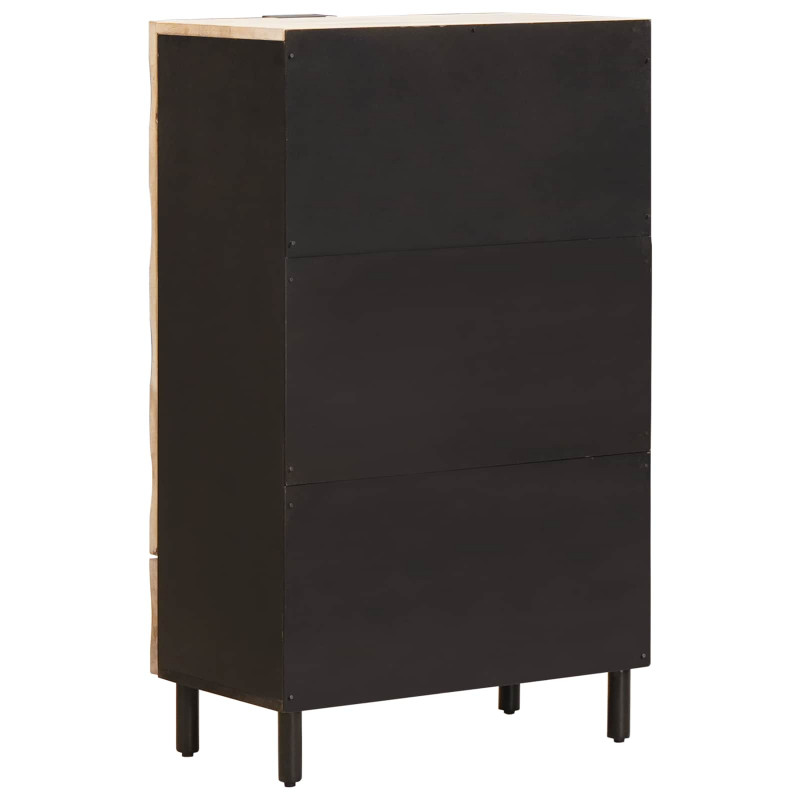 Highboard Wykończenie w kolorze białego prania 60 x 33 x 100 cm