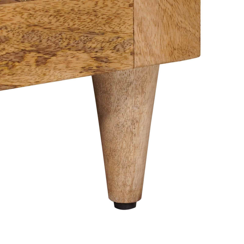 Szafka Nocna Naturalny 50 x 33 x 60 cm Drewno z mango