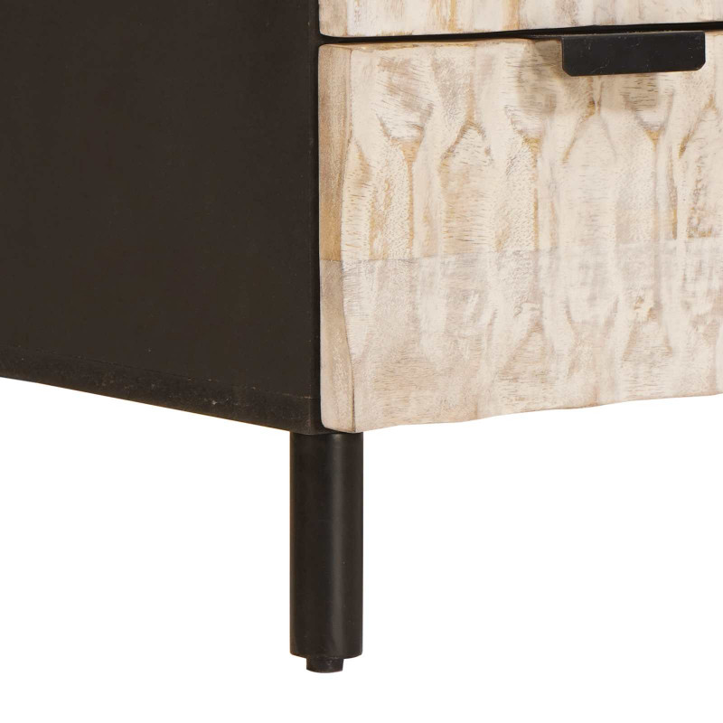 Highboard Wykończenie w kolorze białego prania 60 x 33 x 100 cm