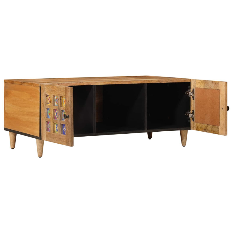 Stolik kawowy Naturalny 100 x 54 x 40 cm Drewno z mango