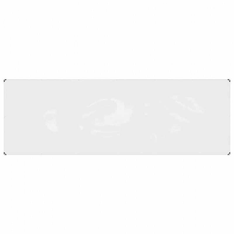 Przezroczysta plandeka z oczkami 1x3 m PVC
