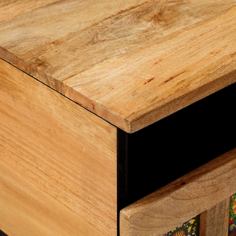 Stolik kawowy Naturalny 80 x 54 x 40 cm Drewno z mango