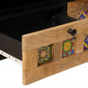 Stolik kawowy Naturalny 80 x 54 x 40 cm Drewno z mango