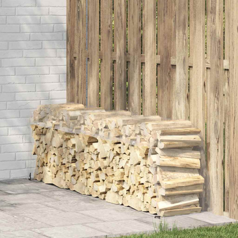 Przezroczysta plandeka z oczkami 1x5 m PVC