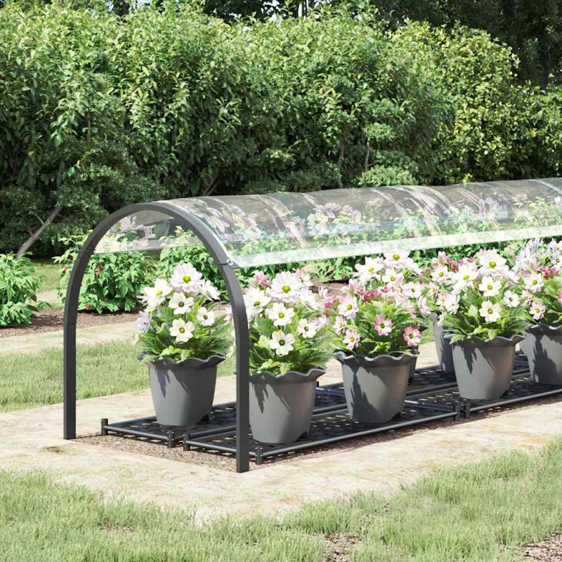 Przezroczysta plandeka z oczkami 1x5 m PVC