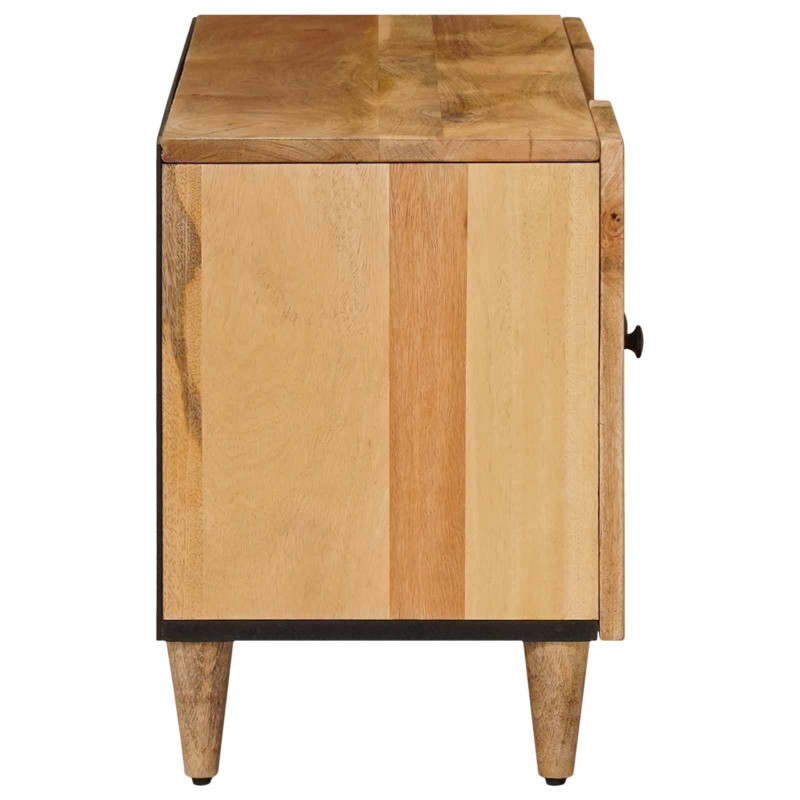 Szafka pod telewizor z szufladą Naturalny 105 x 33,5 x 46 cm