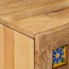 Szafka pod telewizor z szufladą Naturalny 105 x 33,5 x 46 cm