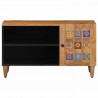 Szafka pod telewizor Naturalny 80 x 31,5 x 46 cm Drewno z mango
