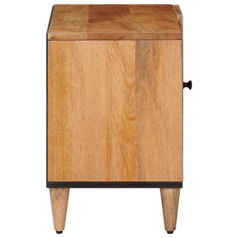 Szafka pod telewizor Naturalny 80 x 31,5 x 46 cm Drewno z mango