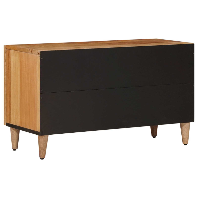 Szafka pod telewizor Naturalny 80 x 31,5 x 46 cm Drewno z mango