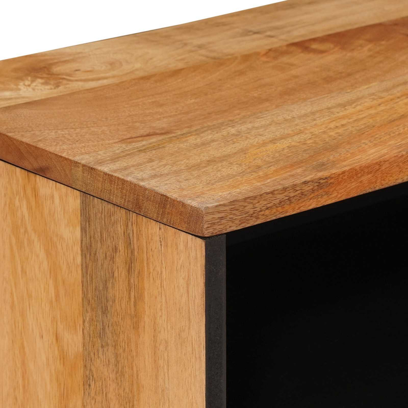 Szafka pod telewizor Naturalny 80 x 31,5 x 46 cm Drewno z mango