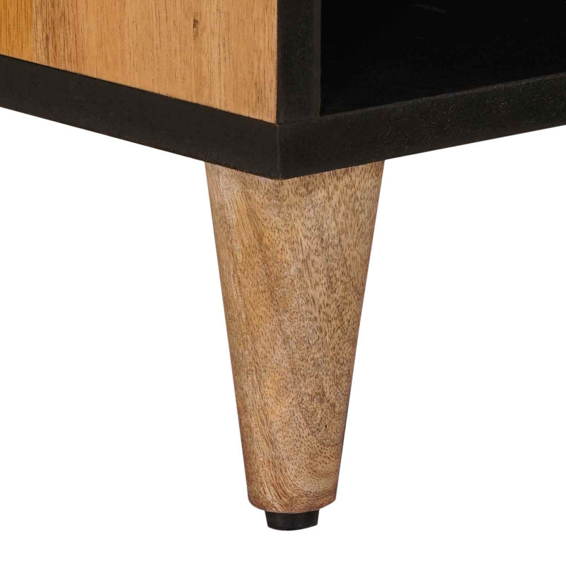 Szafka pod telewizor Naturalny 80 x 31,5 x 46 cm Drewno z mango