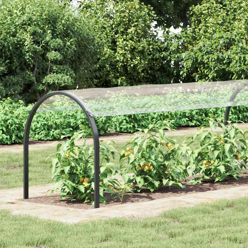 Przezroczysta plandeka z oczkami 1x10 m PVC