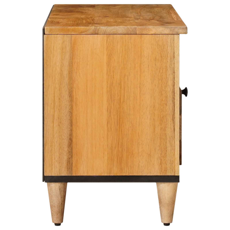 Szafka pod telewizor z szufladą Naturalny 100 x 33,5 x 46 cm