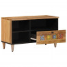 Szafka pod telewizor Naturalny 80 x 33,5 x 46 cm Drewno z mango