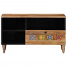 Szafka pod telewizor Naturalny 80 x 33,5 x 46 cm Drewno z mango