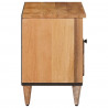 Szafka pod telewizor Naturalny 80 x 33,5 x 46 cm Drewno z mango