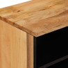 Szafka pod telewizor Naturalny 80 x 33,5 x 46 cm Drewno z mango