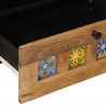 Szafka pod telewizor Naturalny 80 x 33,5 x 46 cm Drewno z mango