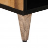 Szafka pod telewizor Naturalny 80 x 33,5 x 46 cm Drewno z mango