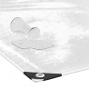 Przezroczysta plandeka z oczkami 2x2 m PVC