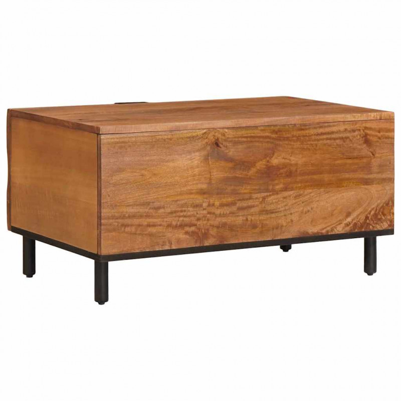 Stolik kawowy Brązowy 80 x 50 x 40 cm Drewno z mango