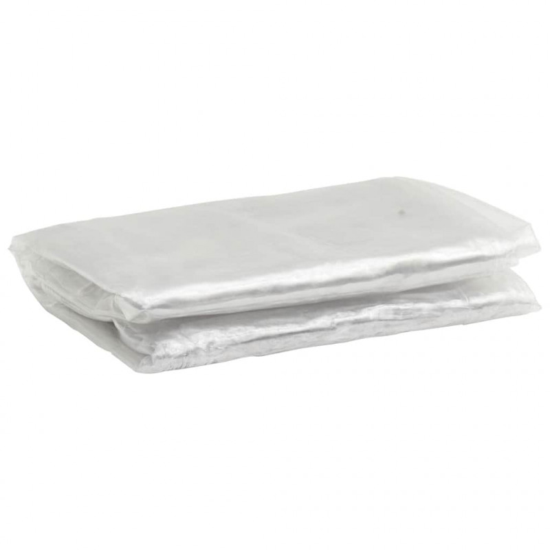 Przezroczysta plandeka z oczkami 2x3 m PVC