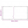 Przezroczysta plandeka z oczkami 2x5 m PVC