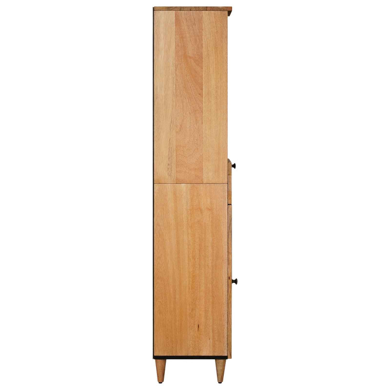 Szafka Łazienkowa Naturalny 38 x 33 x 160 cm Drewno z mango
