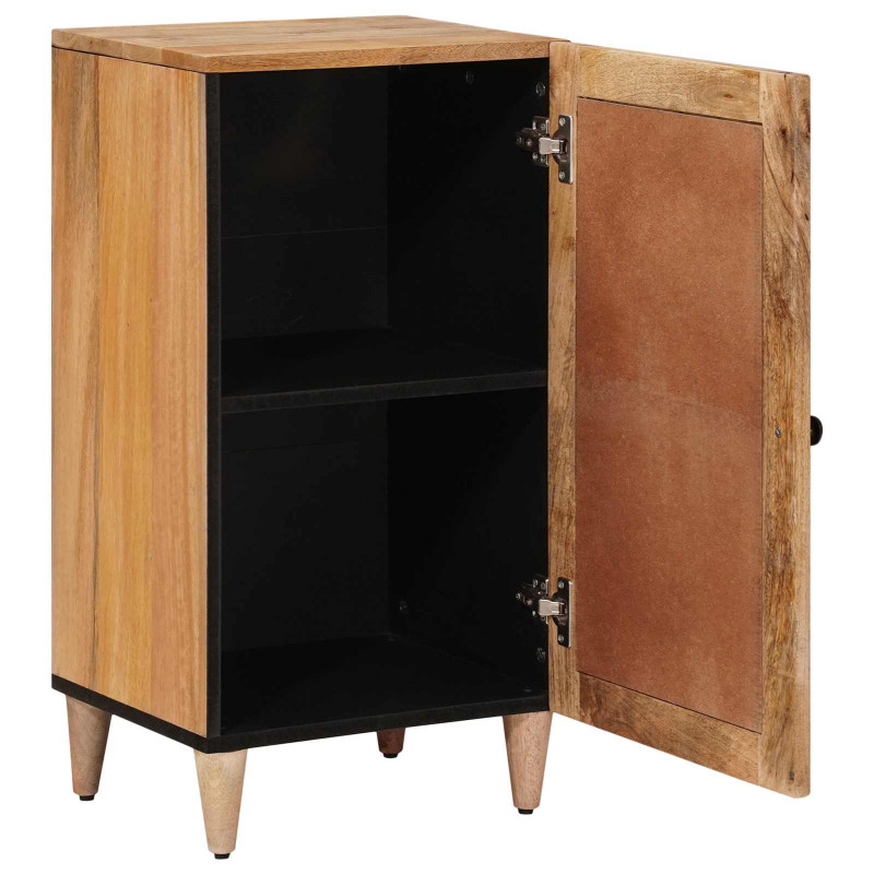 Bufet z drzwiami Naturalny 40 x 33,5 x 75 cm Drewno z mango