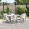 Przezroczysta plandeka z oczkami 3x5 m PVC