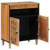 Bufet z drzwiami Naturalny 60 x 33,5 x 75 cm Drewno z mango