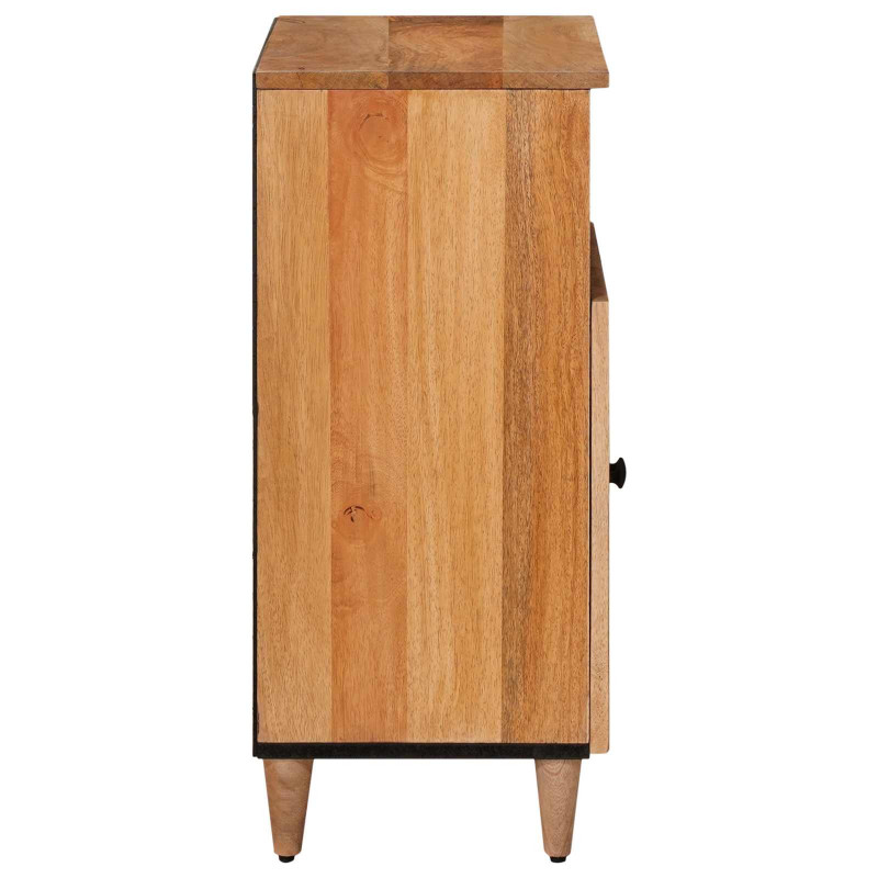 Bufet z drzwiami Naturalny 60 x 33,5 x 75 cm Drewno z mango