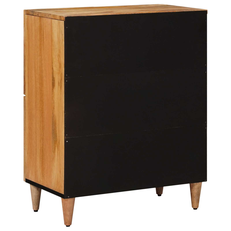 Bufet z drzwiami Naturalny 60 x 33,5 x 75 cm Drewno z mango