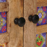 Bufet z drzwiami Naturalny 60 x 33,5 x 75 cm Drewno z mango