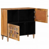 Bufet z drzwiami Naturalny 80 x 33,5 x 75 cm Drewno z mango