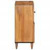 Bufet z drzwiami Naturalny 80 x 33,5 x 75 cm Drewno z mango