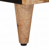 Bufet z drzwiami Naturalny 80 x 33,5 x 75 cm Drewno z mango