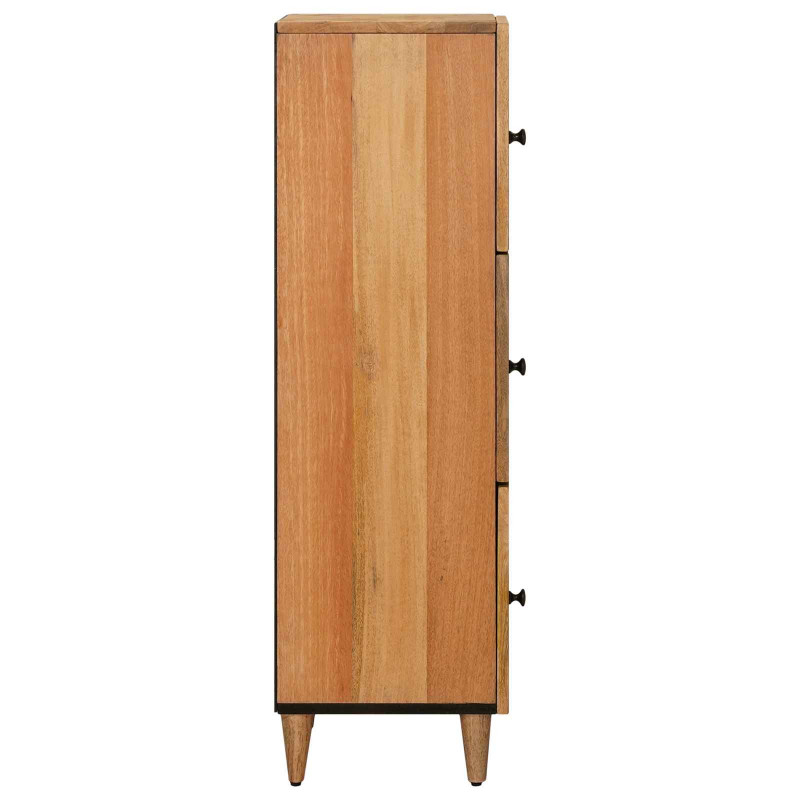 Highboard z drzwiami Naturalny 40 x 33 x 110 cm Drewno z mango