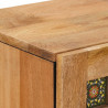 Highboard z drzwiami Naturalny 40 x 33 x 110 cm Drewno z mango