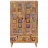 Highboard Naturalny 60 x 33,5 x 100 cm Drewno z mango