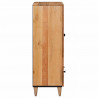 Highboard Naturalny 60 x 33,5 x 100 cm Drewno z mango