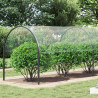 Przezroczysta plandeka z oczkami 4x12 m PVC