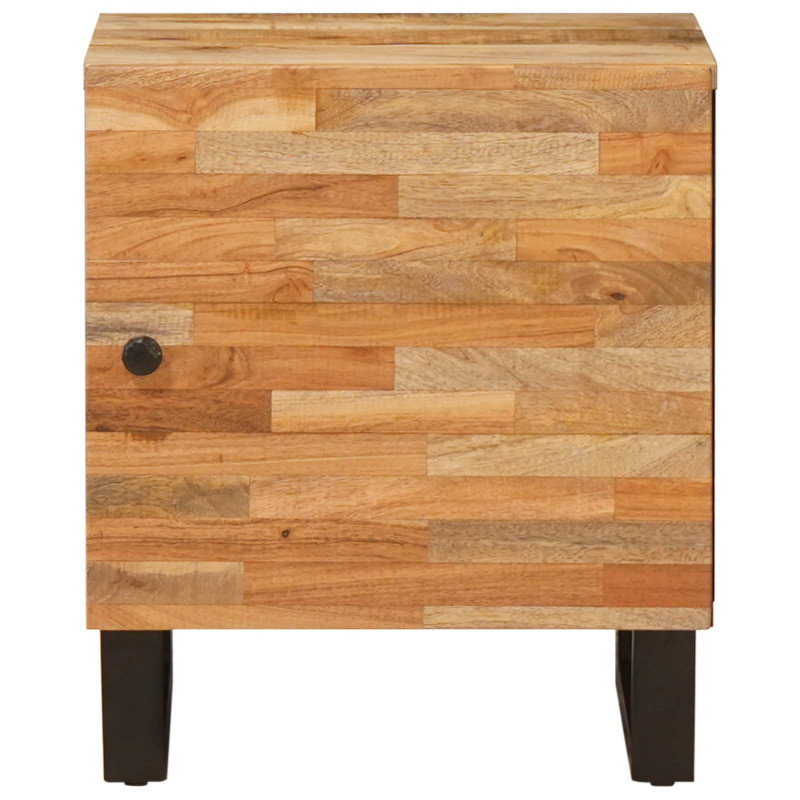 Szafka Nocna Brązowy 40 x 33 x 46 cm Drewno z mango