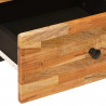 Szafka Nocna 2 pcs Brązowy 40 x 33 x 46 cm Drewno z mango