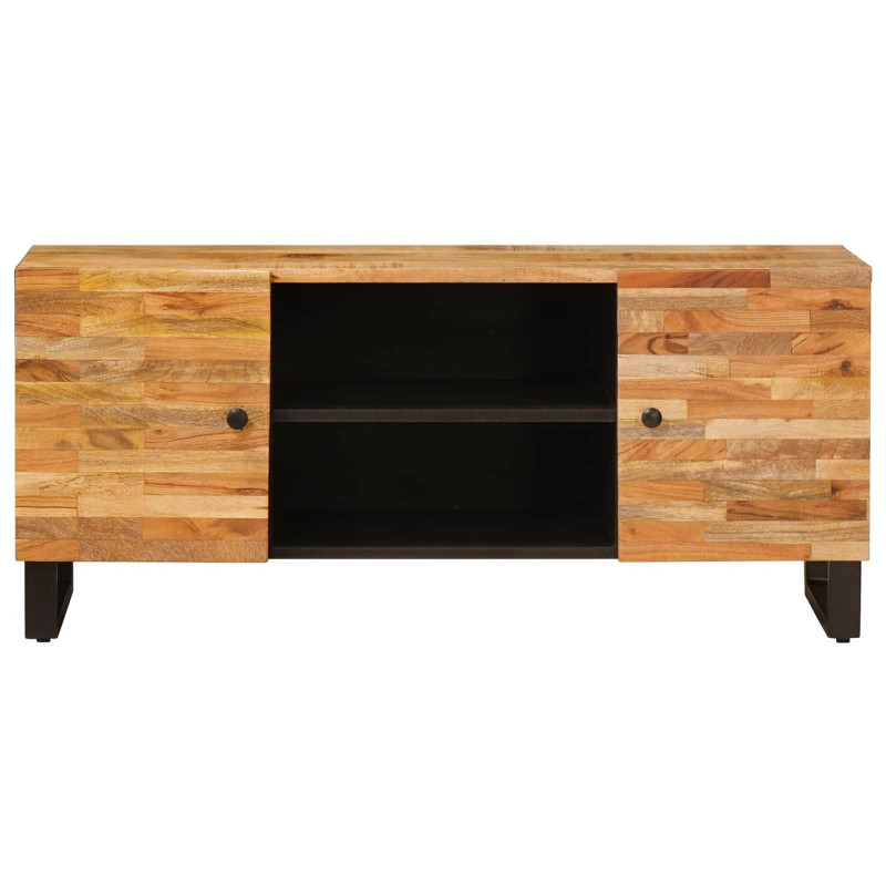 Szafka pod telewizor Brązowy 105 x 33 x 46 cm Drewno z mango