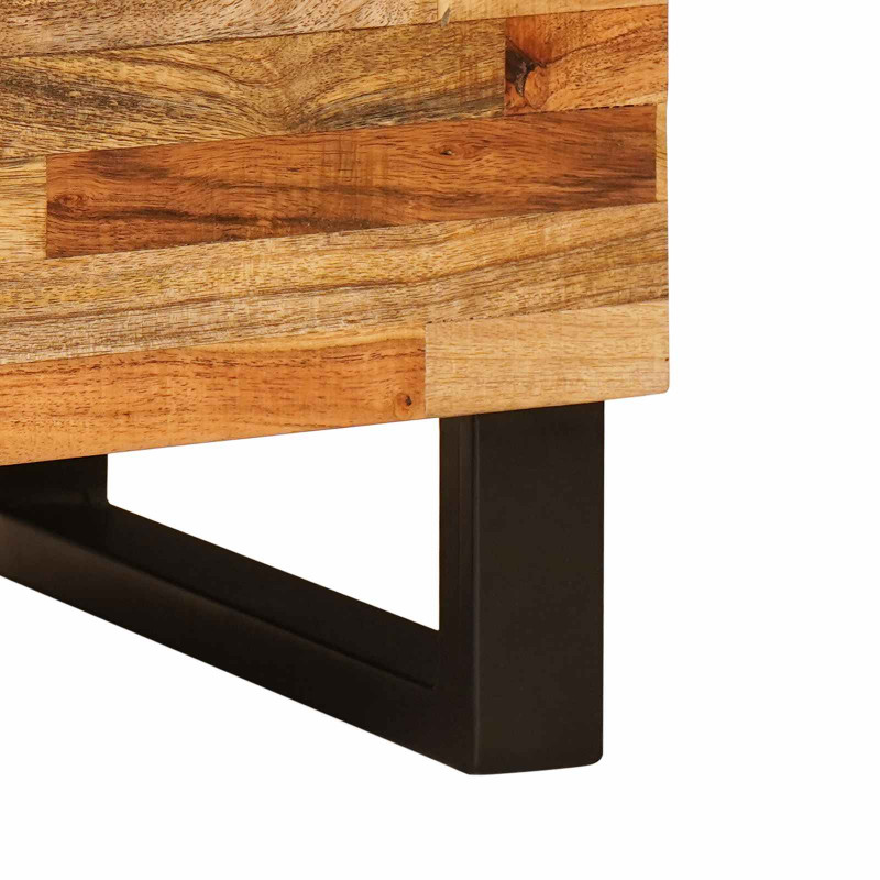 Szafka pod telewizor Brązowy 105 x 33 x 46 cm Drewno z mango