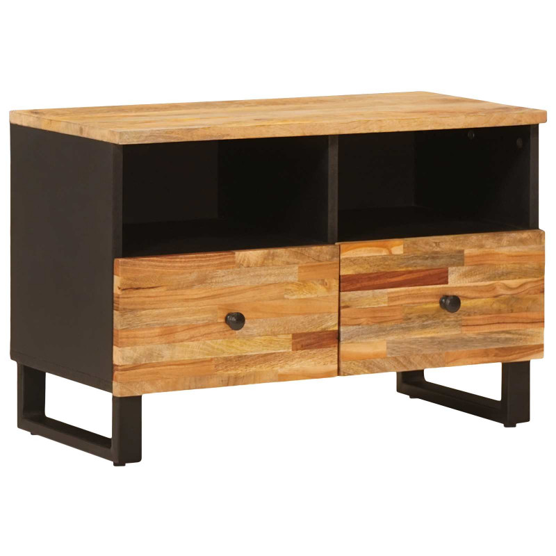 Szafka pod telewizor Brązowy 70 x 33 x 46 cm Drewno z mango