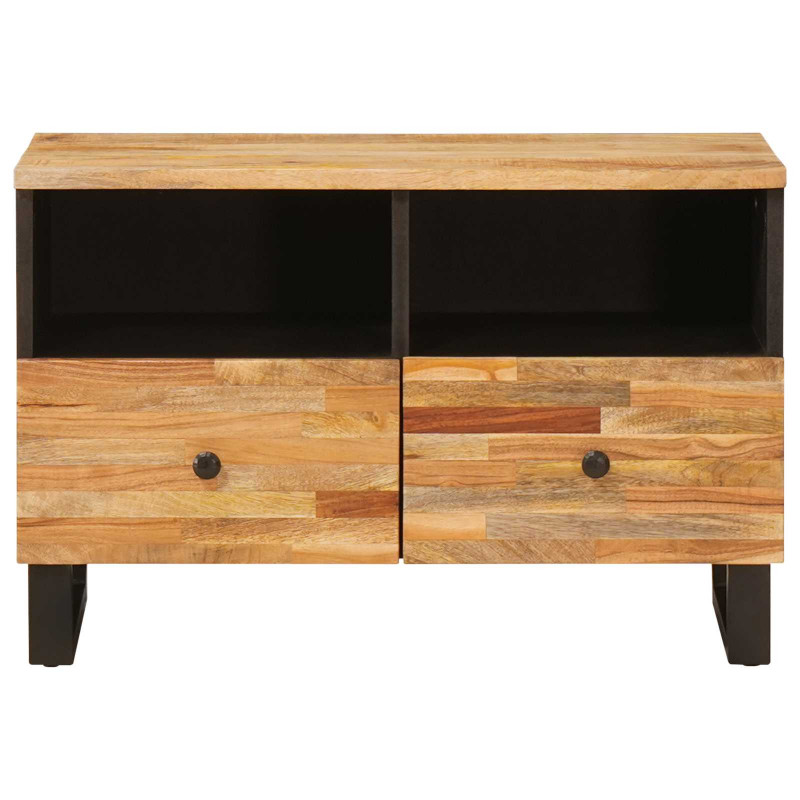 Szafka pod telewizor Brązowy 70 x 33 x 46 cm Drewno z mango