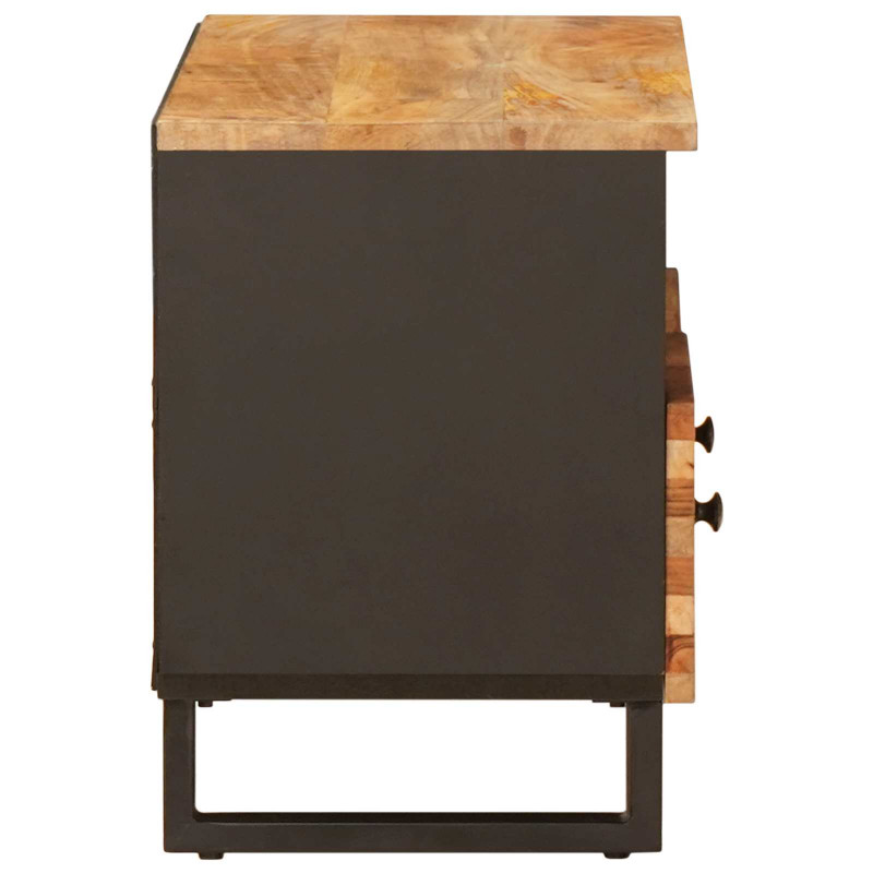 Szafka pod telewizor Brązowy 70 x 33 x 46 cm Drewno z mango